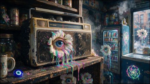 No. 3581 The Bodega Radio Never Off
